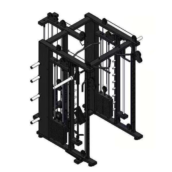Commercial Gym Equipment All In One Multifunction Smith Machine for 2200*1500*2200mm Gym