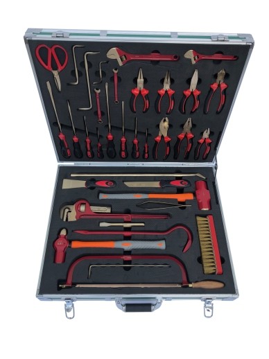 36 Piece Non Magnetic Tool Kit 300mm Hacksaw Blade Size For Bomb Disposal