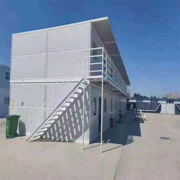 Casa de contêiner dobrável de estrutura de aço galvanizado de design moderno para decoração de casa
