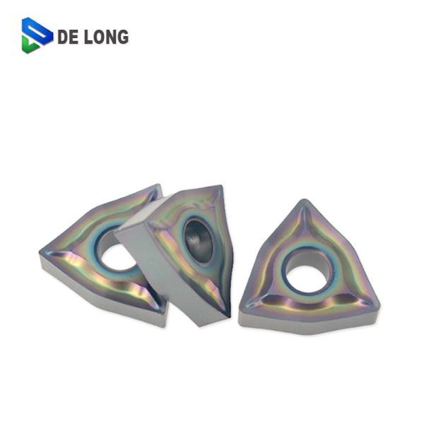 WNMG080404 EF Negative Rake CNC Turning Inserts Tungsten Carbide Inserts