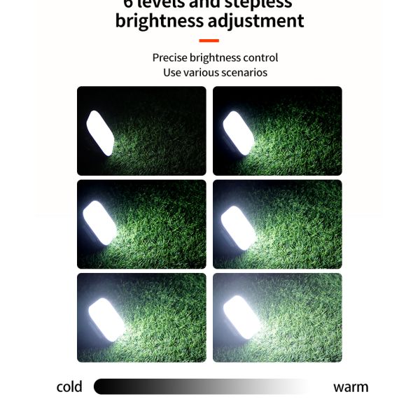USB C USB A Interface 810 Lm Lumens Mobile Battery Dimming Lighting Lamp Suitable for Outdoor Camping Hiking Travelling