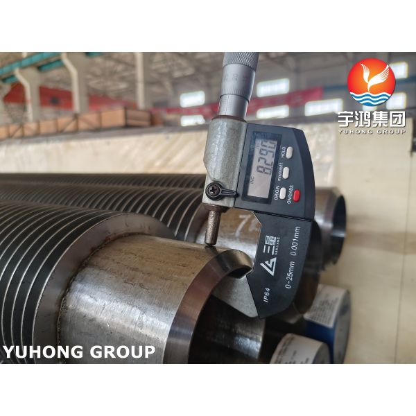 ASTM A335 P22 Alloy Steel HFW Welded Finned Solid Tubes for HRSG Superheater