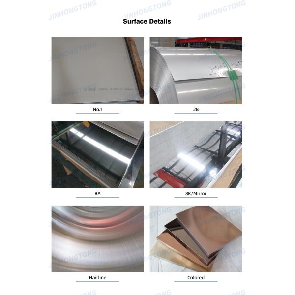 THS 2D BA 2BB Surface Polished Stainless Steel Flat Bar with Width Options of 10mm-500mm