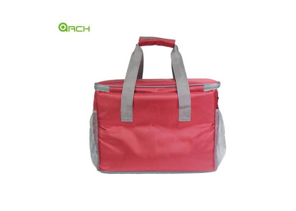 Roomy Cooler Travel Accessories Bag with Two Side Nets Pockets