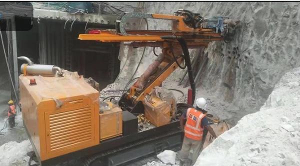 Crawler Hydraulic Machine Anchor Drill Machine Multifunctional Rig Big Torque