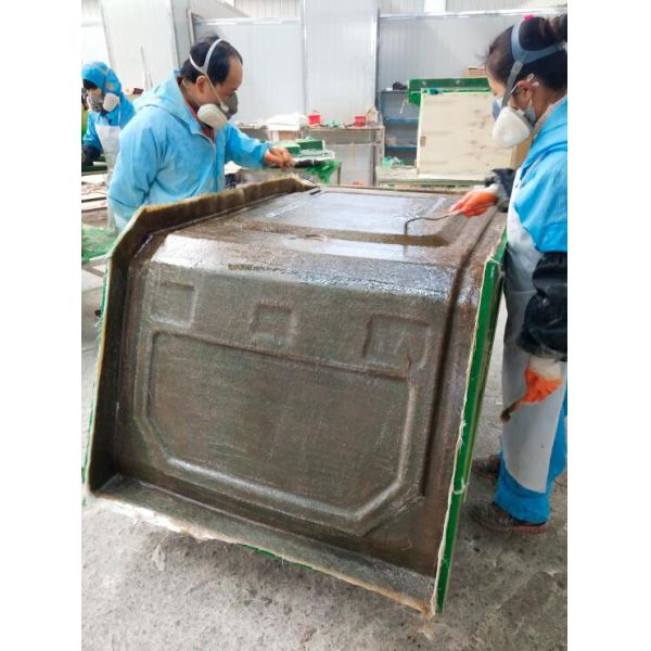 Hand Lay Up Fiberglass Mold Rtm Molding Gel Coat Paint Surface ISO9001