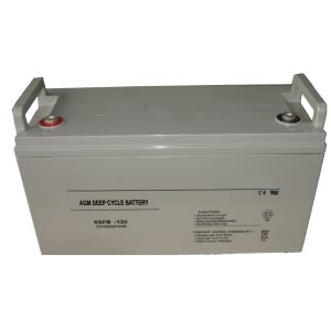 12V120AH Maintenance Free AGM Battery with 10 Year Life for Telecommunications