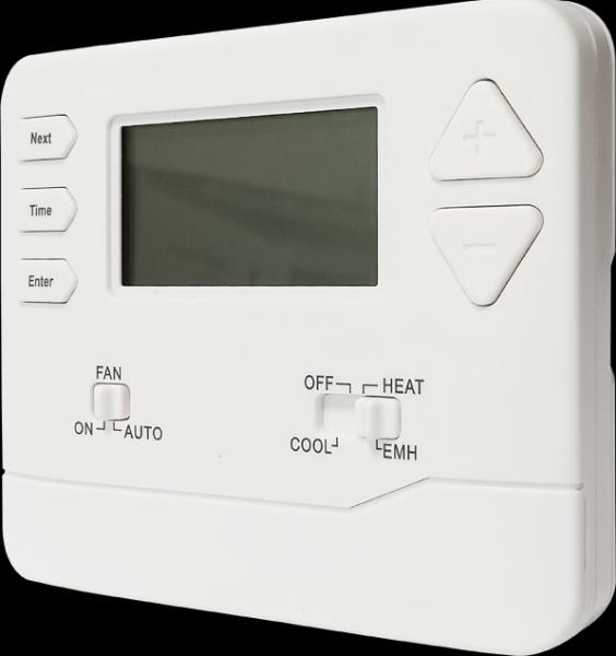 Contrôle précis de la température simplifié, thermostat d'ambiance numérique à piles
