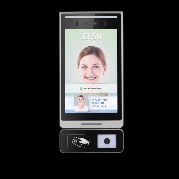 DC12V Face Recognition Terminals Face Access Terminal 4 Core 1.8GHz