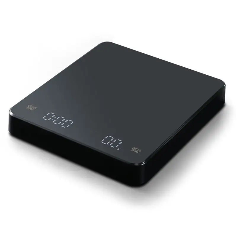 Báscula de cocina eléctrica Timemore de 3 kg, báscula digital para alimentos y café con función de temporizador de carga, mini herramienta de medición de peso