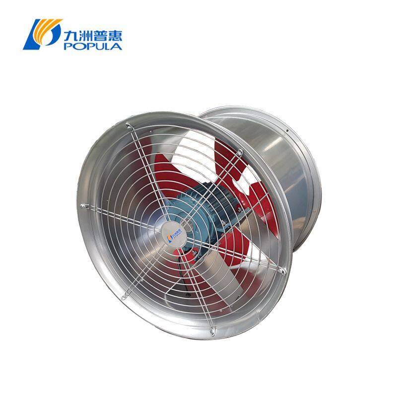 Energy Saving Smoke Pressurization Fan 3D Flow Blade High Airflow Industrial Pipeline Fan