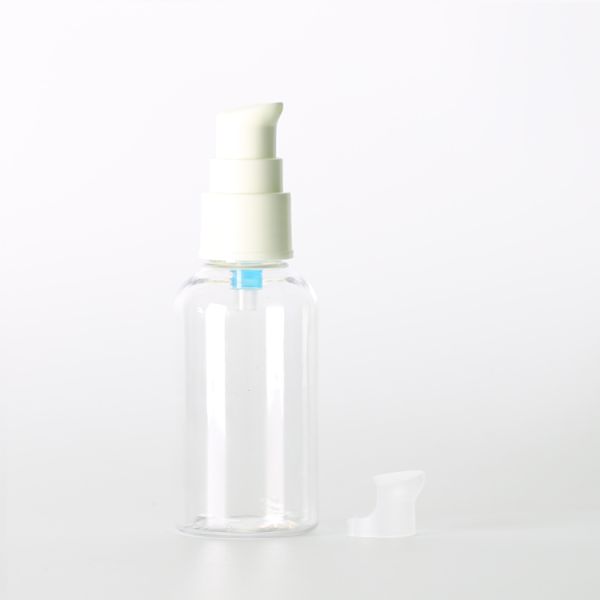 Органическая естественная небольшая бутылка насоса лосьона, 50мл освобождает пустые контейнеры лосьона