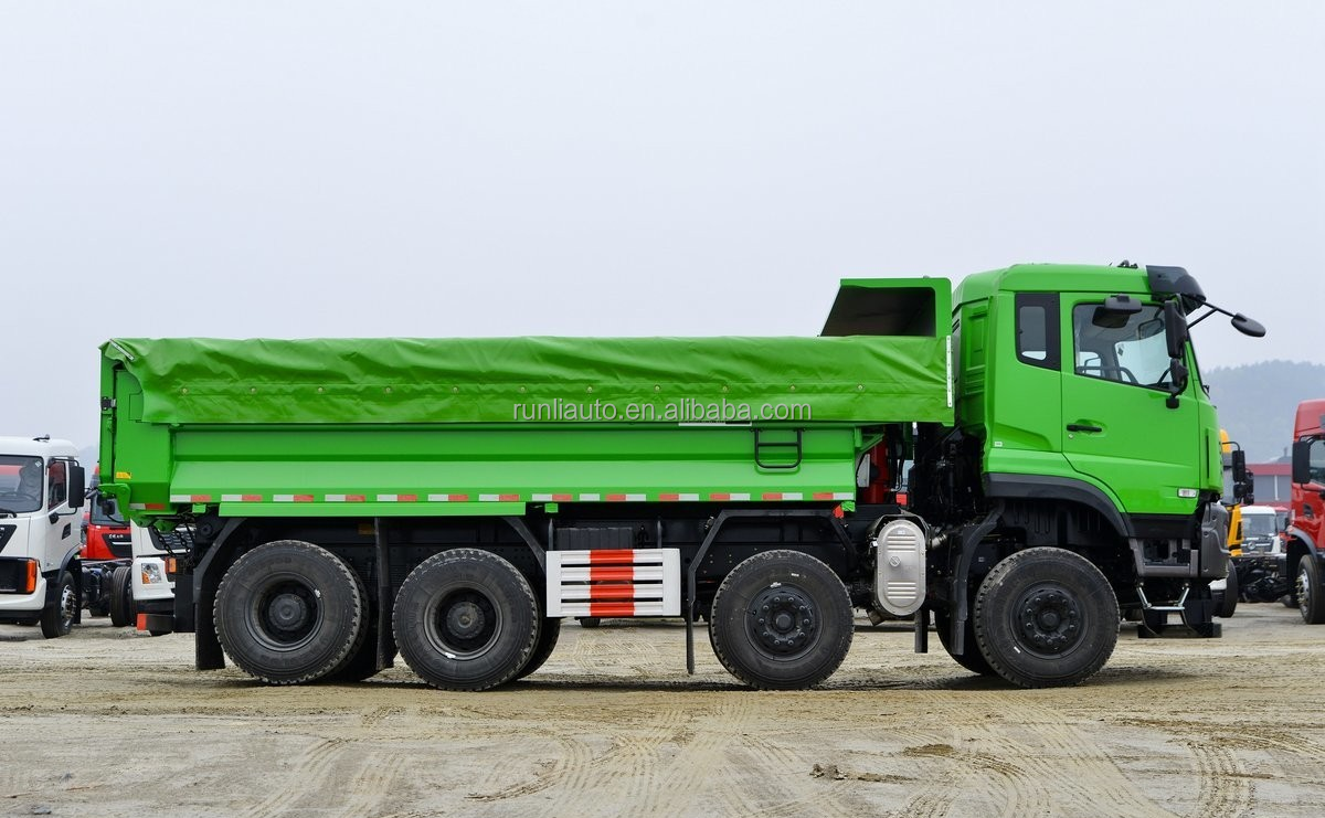 China Factory Supply DFAC DongFeng TianLong KC Heavy Duty 8X4 4wd  Mining Dump Tipper Trucks Dump Truck