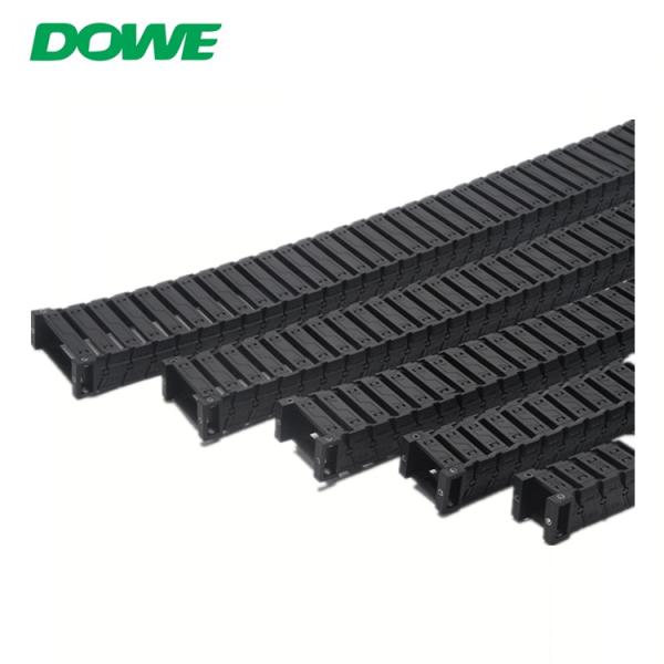 S25 Anti-Noise Inner 25mmx50mm Plastic Towline Drag Towing Chain For CNC
