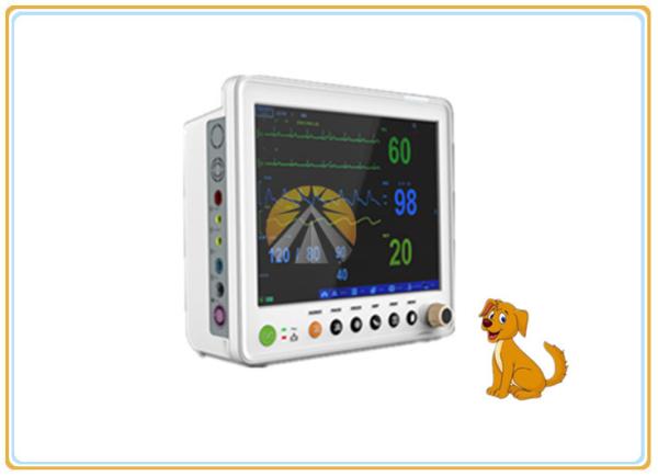 Easy Operate Vet Vital Signs Equipment , Anti Defibrillation Multipara Patient Monitor