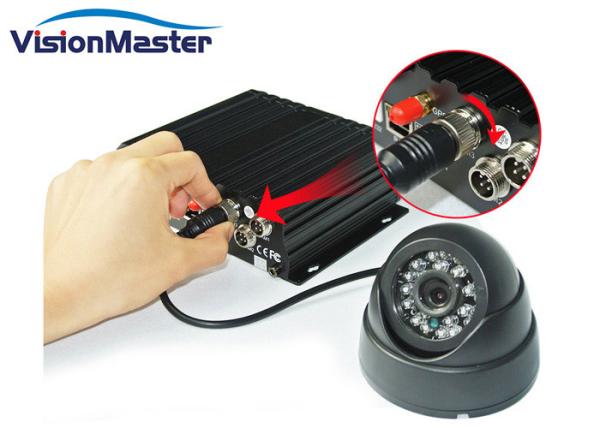 O armazenamento GPS DVR móvel 5 do CCTV 128GB canaliza C.C. prova inglesa/chinesa de 12V da poeira