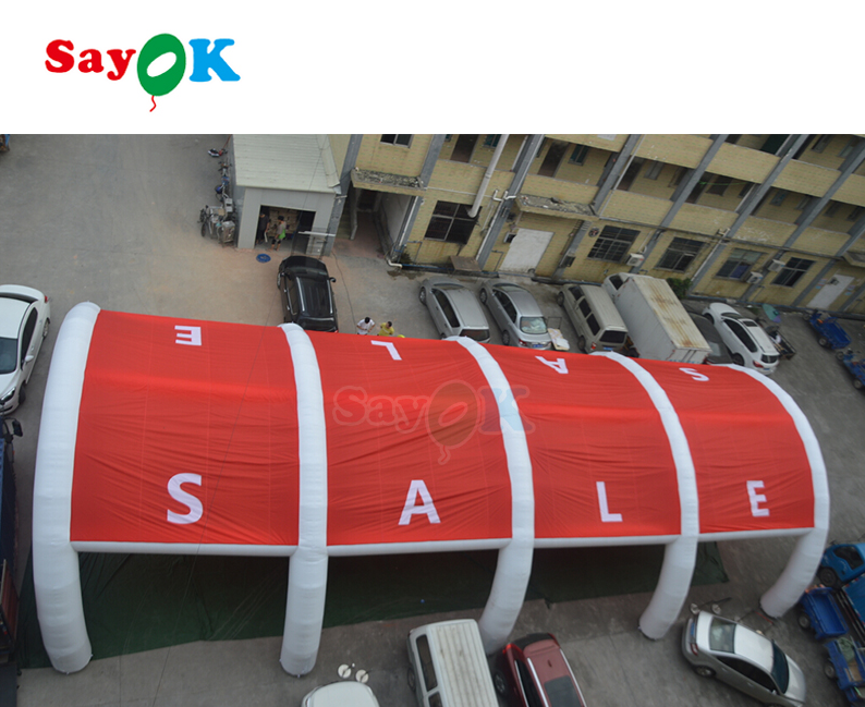 Outdoor Advertising Inflatable Sport Training Tunnel Waterproof Inflatable Sports Tents Dome for Event