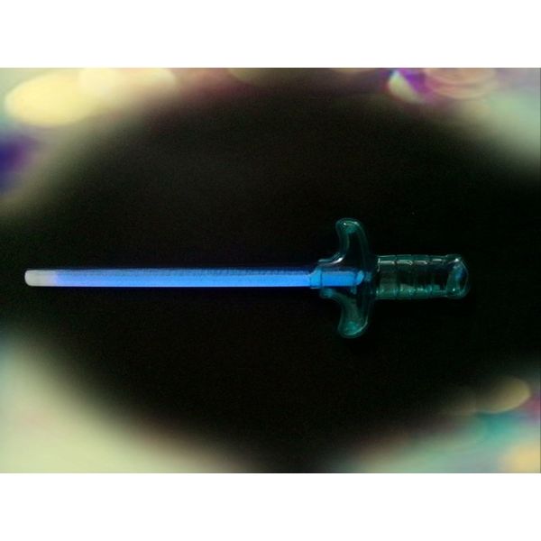 8 Inch Plastic Glow Sword Stick Perfect for Camping Occassion and Event Party Supplies