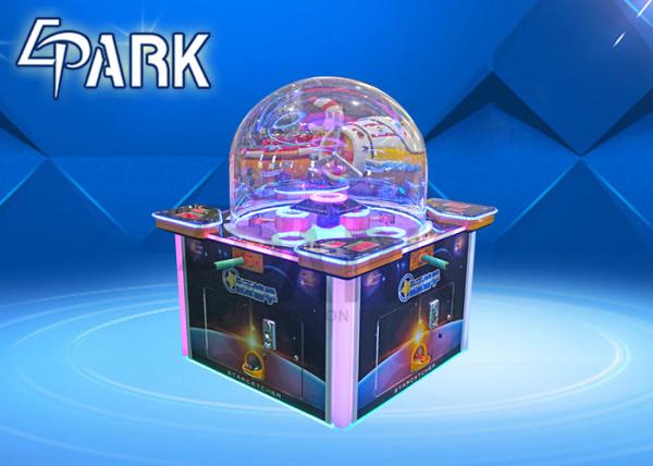220V Catch Ball Shooting Game Machine / Prize Ticket Redemption Games