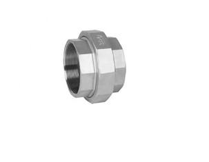 3/4 Inch 316L Stainless Steel Pipe Union Coupling BSP NPT Thread ANSI Standard