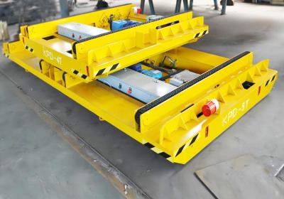 Carro elétrico com capacidade de carga 1-50T, botão de parada da emergência/dispositivos de transferência do freio/freio de ar de segurança limitador da velocidade