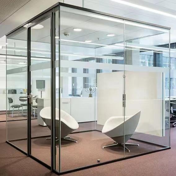Contemporary Glazed Aluminum Curtain Wall Facade Panels