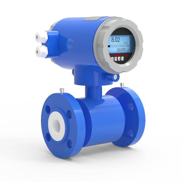 Intelligent Electromagnetic Water Flow Meter with 4-20mA Output for Liquid-Solid Two-Phase Flow Measurement