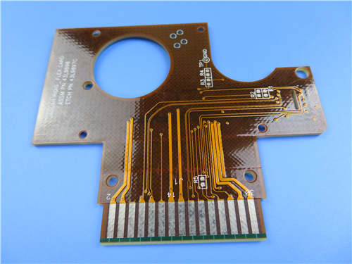 Double Sided Rigid-flex PCBs Built on Tg170 FR-4 and Polyimide With Hot Air Soldering Green Solder Mask for POS Antennas