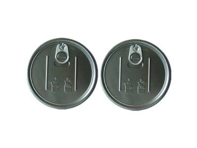 Can 401 Antirust Function Gold 401# 99mm Lid Manufacturer Tinplate Easy Open End Ring Pull Tab Cap for Canned Food