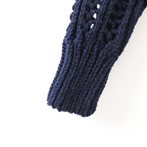 Crochet,pullover Hollow Out Golden Thread women sweater Knitted Loose Sweaters warm pullovers