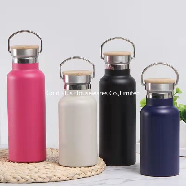 Outdoor 750ml Gradient Cup Sport Vacuum Flask Drinking Water Bottle
