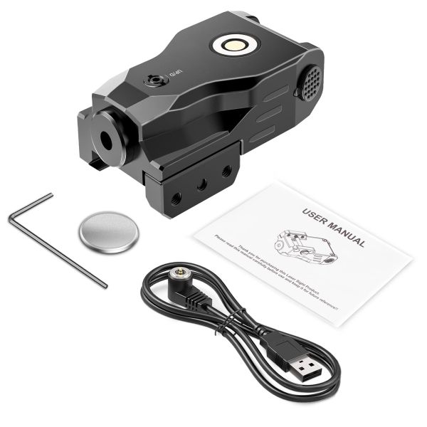 Видимость точки 650nm тактической красной видимости лазера IPX4 водоустойчивая красная для пистолетов