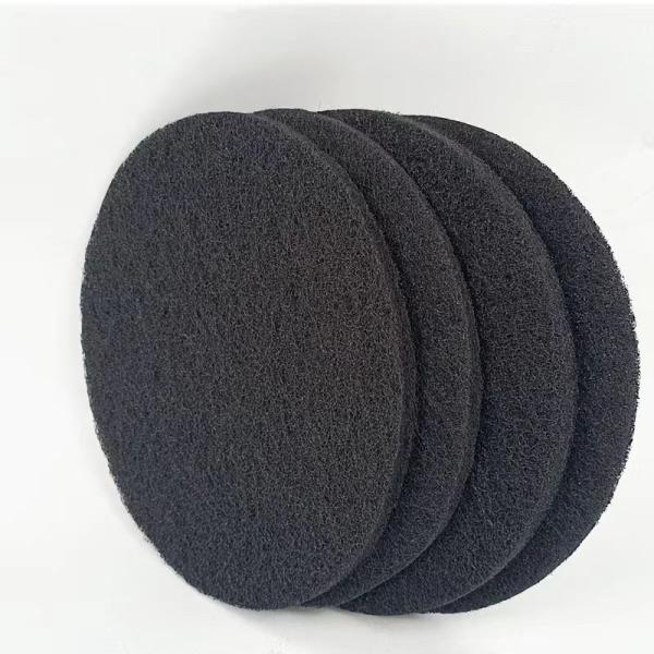 Fibra preta de carbono ativado poliuretano espuma de filtro de ar algodão