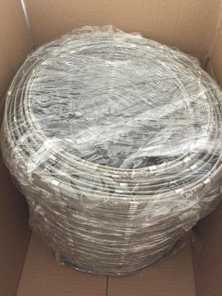 Stainless Steel 316 Hand Woven Rope Metal Fence Protective Mesh For Tiger/Lion