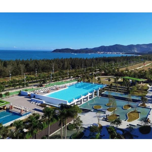 Customer's Demand Outdoor Rectangular Pool with Carbon Fiber and Fiberglass Material