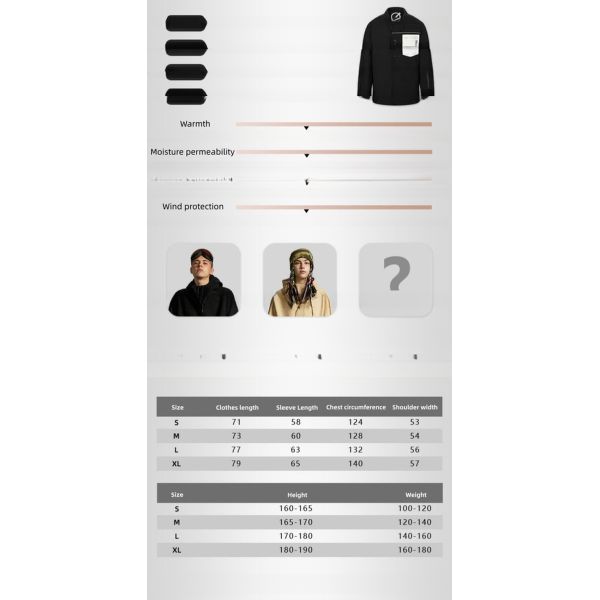 Support 7 Days Sample Order Unisex Winter Race Wear for Adults Plus Size Ski Jacket