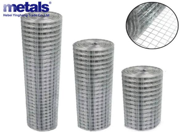 Panneaux de treillis soudés à mailles carrées de 1/2 à 4 pouces pour la construction
