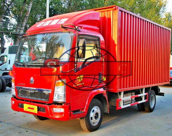 Light Van Cargo Transport Truck For Dry Cargo 4 - 5 Ton 4 - 5 Tons Loads