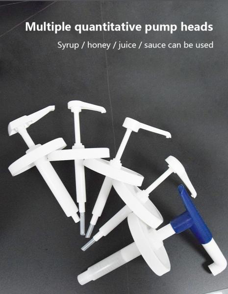 ISO9001 1250ml Plastic Conatiner 15ml 30ml Sauce Dispenser Pump Standard Head Type