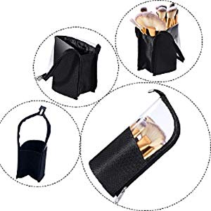 Makeup Bag Cosmetic Bag Travel Toiletry Bag Waterproof Makeup Zipper Portable Transparent Pouch Set - Black, bagease pac