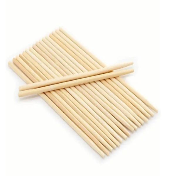 100% Natural Moso Bamboo Disposable Round Chopsticks Eco-Friendly and Affordable for B2B Needs