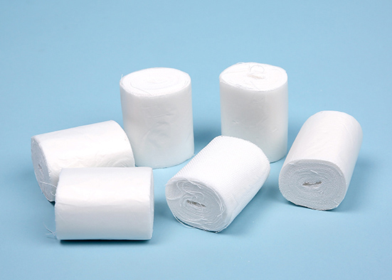 Hospital Surgical 100% Cotton Absorbent Gauze Bandage Customized