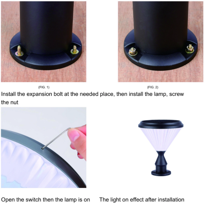 Garden Decoration Outdoor Solar LED Flood Lights For Pathway SMD 3528