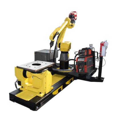 Alcance do companheiro 120iD 1831MM do ARCO do braço do robô de soldadura de Fanuc com soldadura de arco automatizada de Integrated Solution For do soldador de Megment