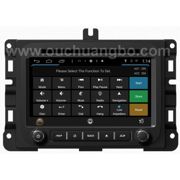 Ouchuangbo S160 audio dvd stereo radio for Dodge Ram 1500 2013 2014 2015 with 3G WIFI mirror link
