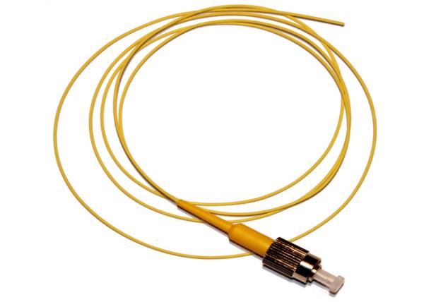 LC UPC Fiber Optic Pigtails Singlemode G657A1 Ultra Bend 0.2dB Insertion Loss