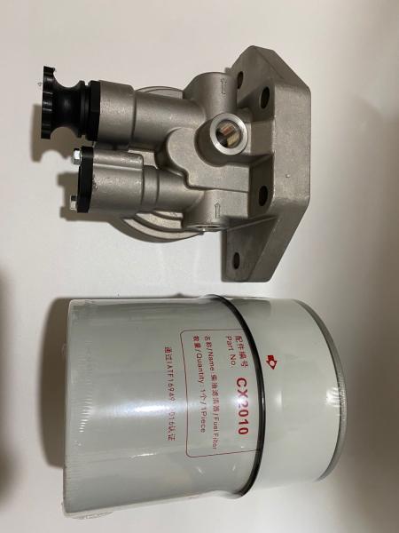 Komatsu Diesel Engine 600-319-5610 Fuel Water Filter Head With Pump