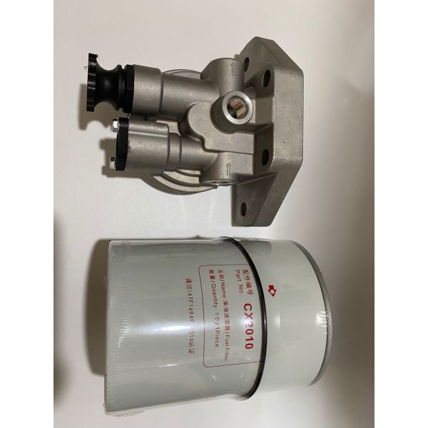Komatsu Diesel Engine 600-319-5610 Fuel Water Filter Head With Pump