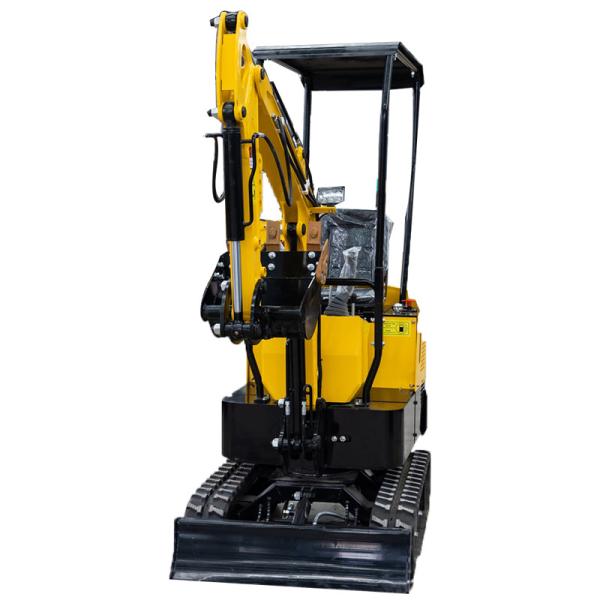 Road Construction Chinese 1 Ton Excavator Euro5 Mini Digging Machine
