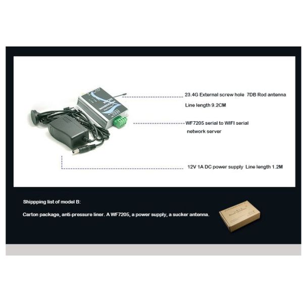 Black Controller AC/DC 12V 24bits Ethernet Portable  Load Cell Weighing Indicator IP65 RS485 4-20mA WIFI Module
